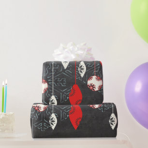 Happy Holidays Chalkboard Christmas Wrapping Paper