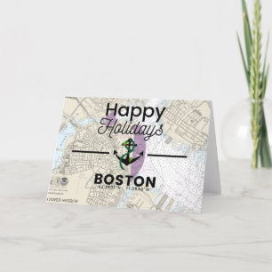 Happy Holidays Chart- Boston Holiday Card