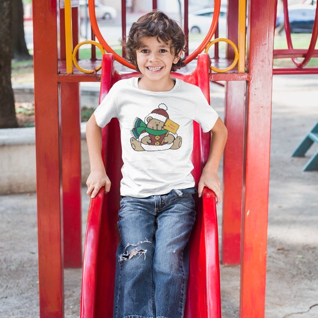 Happy Holidays Christmas Bear T-Shirt (Creator Uploaded)