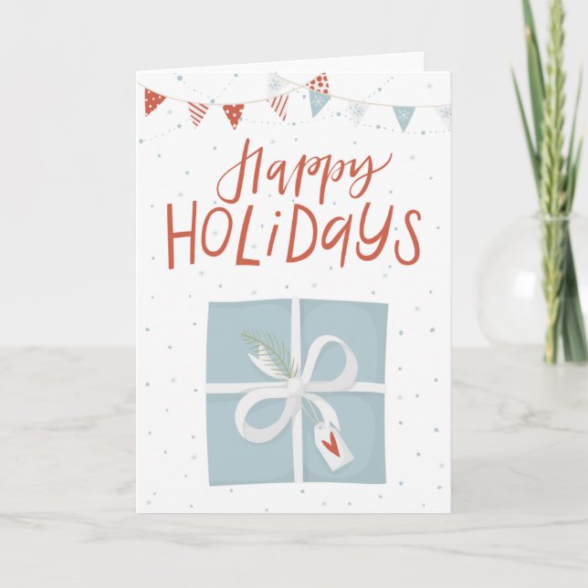Happy Holidays Christmas Card (Front)