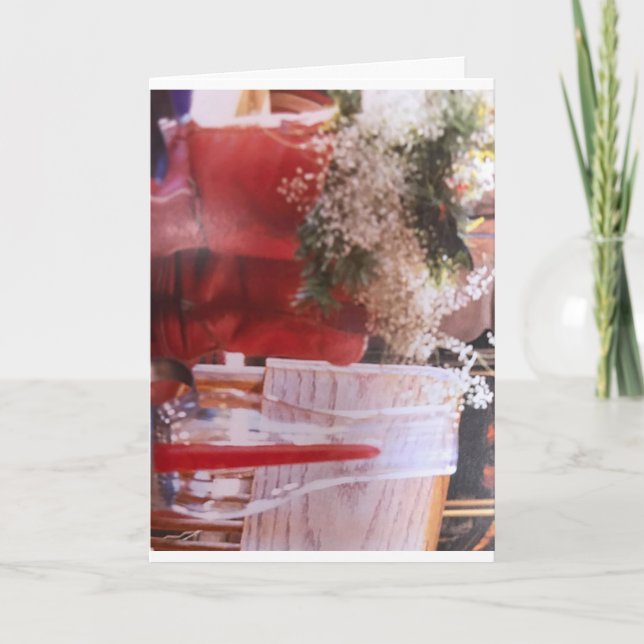 **HAPPY HOLIDAYS** CHRISTMAS CHEER TO YOU! HOLIDAY CARD (Front)