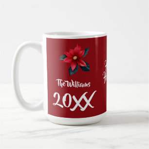 Happy Holidays Christmas Family Reunion Photo Coffee Mug