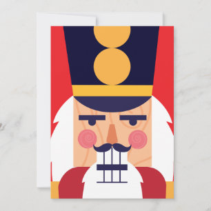 HAPPY HOLIDAYS   Christmas Nutcracker Holiday Card