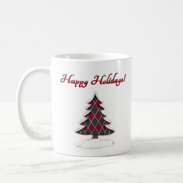Happy Holidays! Coffee Mug (Left)
