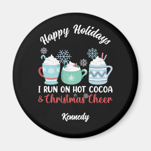 Happy Holidays - Cosy Cocoa & Christmas Cheer Magnet