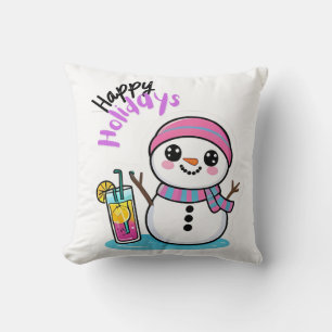Happy Holidays Cushion