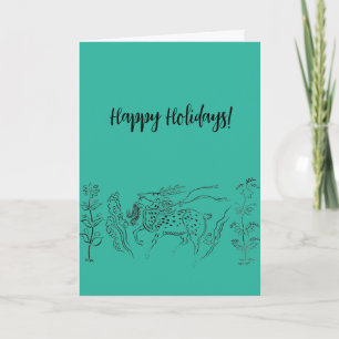 Happy Holidays! Customisable Card