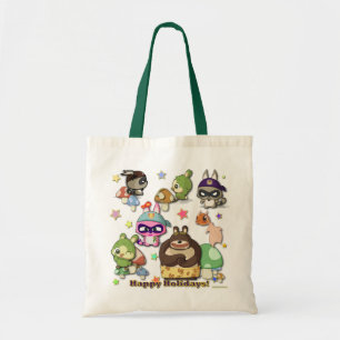 Happy Holidays Cute Gift Funny Cartoon Kawaii Bag