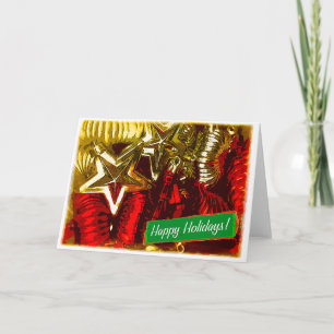 Happy Holidays Design 5 Holiday Card