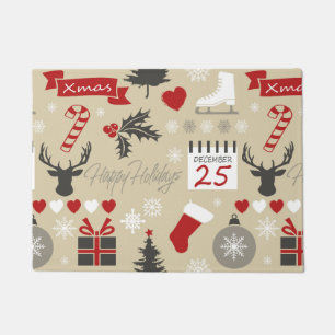 Happy Holidays Doormat