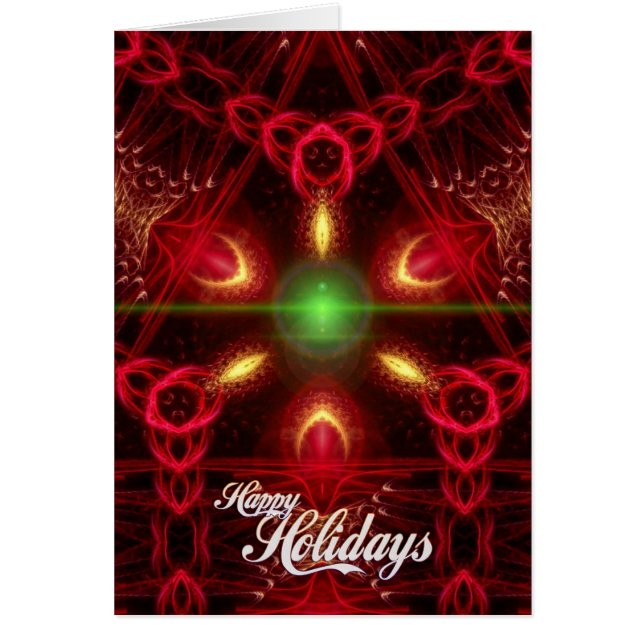 Happy Holidays Fractal Christmas (Front)