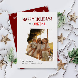 Happy Holidays from Arizona One Photo Holiday Card
