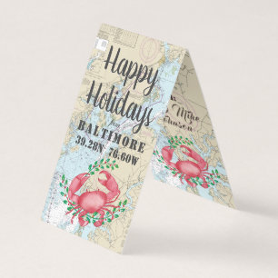 Happy Holidays from Baltimore Nautical Gift Tags