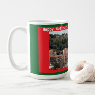 Happy Holidays from Lisbon Portugal Coffee Mug