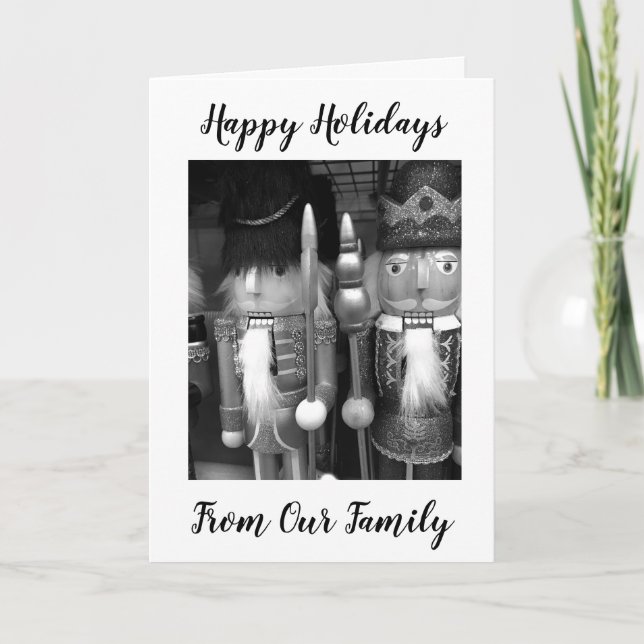 ***HAPPY HOLIDAYS*** FROM OUR FAMILY TO YOURS HOLIDAY CARD (Front)
