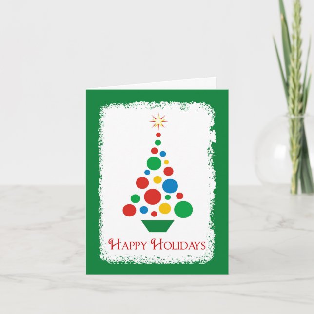 Happy Holidays Greeting Card (Front)