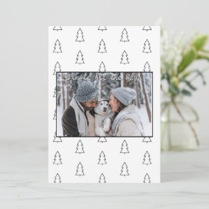 Happy Holidays Greetings Family Christmas Holiday Card