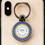 Happy Holidays Hanukkah Phone Grip<br><div class="desc">We've got tons of classic pattern phone cases that would go with this festive Hanukkah phone grip,  check out our selection at The Country Christmas Shoppe! Happy shopping!!</div>