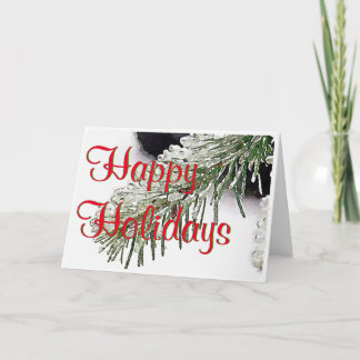 Happy Holidays Holiday Card