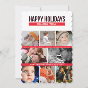 happy holidays holiday card