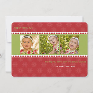 happy holidays holiday card