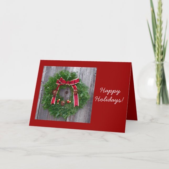 Happy Holidays! Holiday Card (Front)