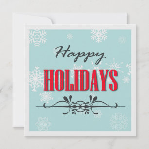 Happy Holidays Holiday Card