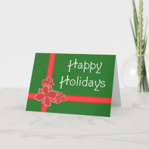 Happy Holidays Holiday Card
