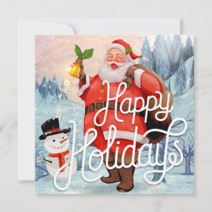 Happy Holidays Holiday Card