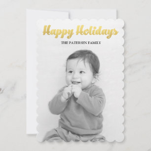Happy Holidays Holiday Card