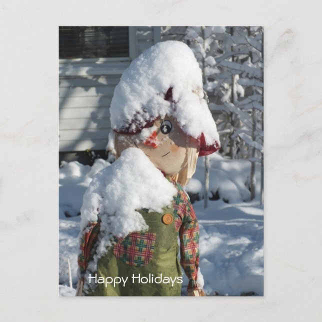 Happy Holidays Holiday Postcard (Front)