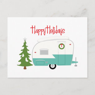 Happy Holidays Holiday Postcard