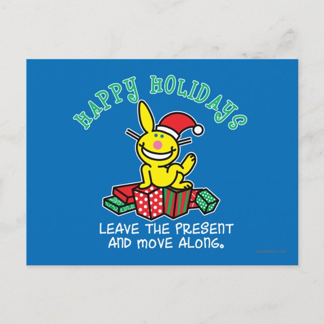 Happy Holidays Holiday Postcard (Front)