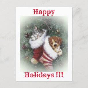 Happy Holidays !!! Holiday Postcard
