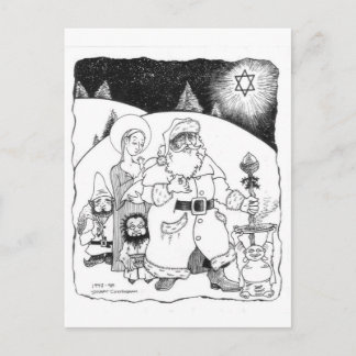 Happy Holidays! Holiday Postcard