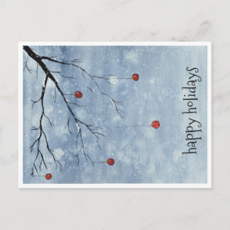 Happy Holidays Holiday Postcard