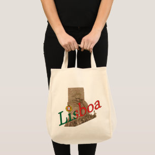Happy Holidays in Lisbon Portugal Tote Bag