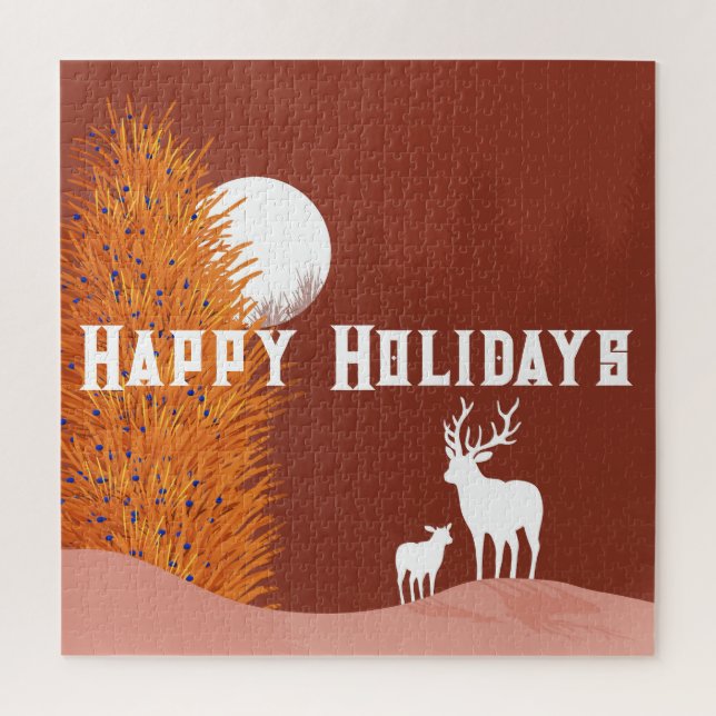 Happy Holidays - Jigsaw Puzzle (Vertical)