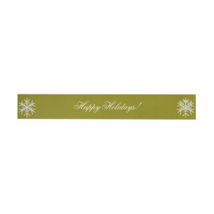 Happy Holidays! Label