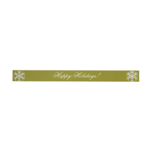 Happy Holidays! Label