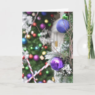 Happy Holidays London UK Christmas Festive Season Card