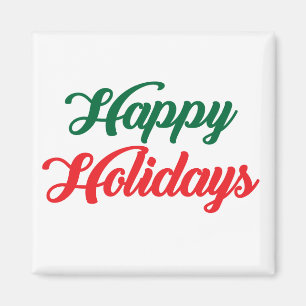 HAPPY HOLIDAYS MAGNET