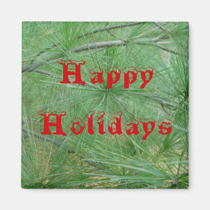 Happy Holidays Magnet