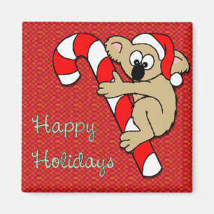 Happy Holidays Magnet