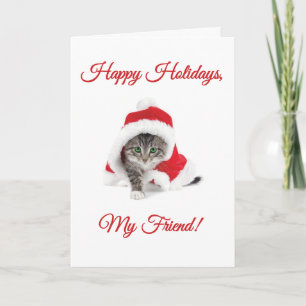 Happy Holidays, My Friend! Holiday Card