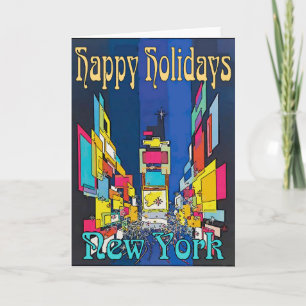 Happy Holidays New York Holiday Card