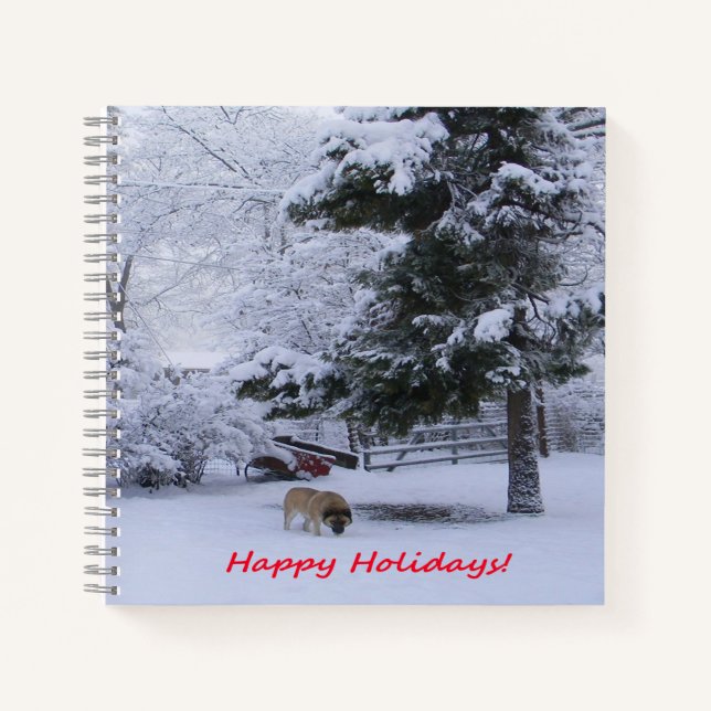 Happy  Holidays!..... Notebook (Front)