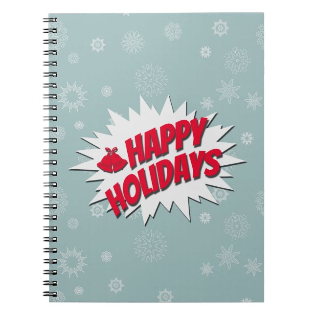 Happy Holidays Notebook (Front)