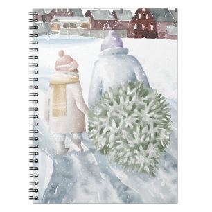 Happy Holidays Notebook