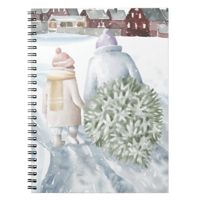 Happy Holidays Notebook (Front)